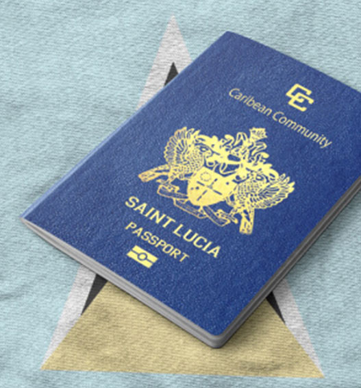 با هزینه 100.000 دلار امکان دریافت پاسپورت معتبر سنت لوسیا وجود دارد.