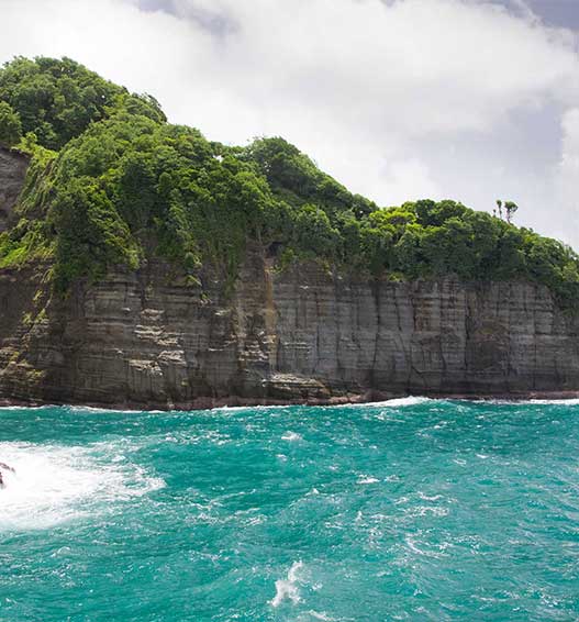 جزیره دومینیکا واقع در دریای کارائیب به دلیل دارا بودن جذابیت های طبیعی منحصر به فرد و همچنین آب و هوای مطلوب به عنوان "جزیره طبیعی کارائیب" شناخته می شود.